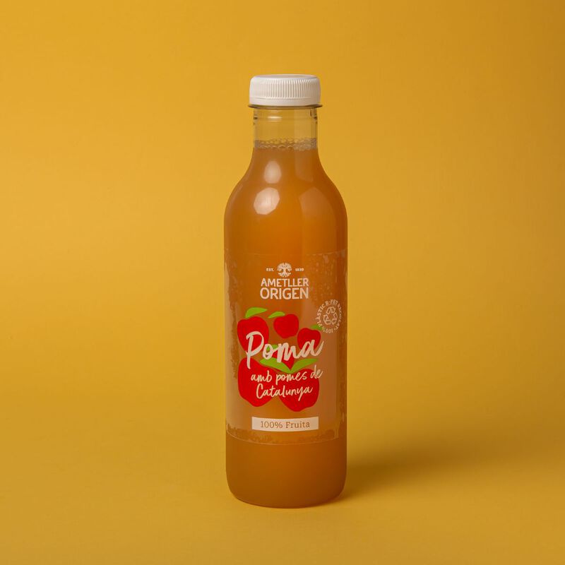 Suc refrigerat de poma de Girona Ametller Origen 750ml 