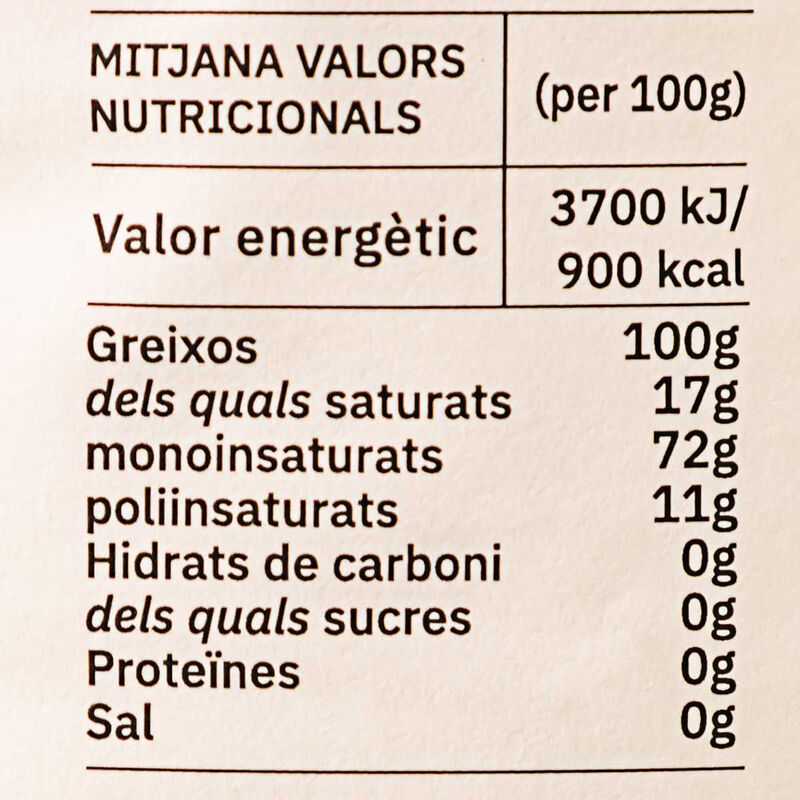 Oli d'oliva verge extra Priordei Vincles 2l