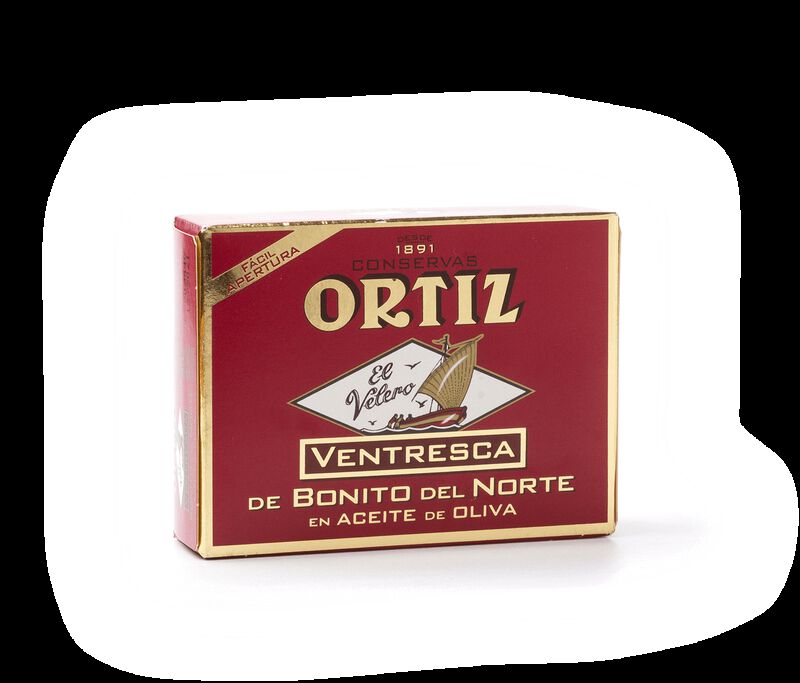 Ventresca bonito aceite oliva Ortiz 80 g 