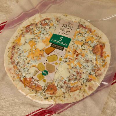Pizza de 5 quesos Ametller Origen 350g 