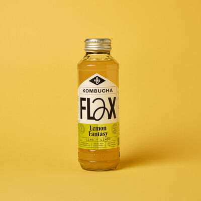 Kombucha Lemon Fantasy Flax&Kale 330ml 