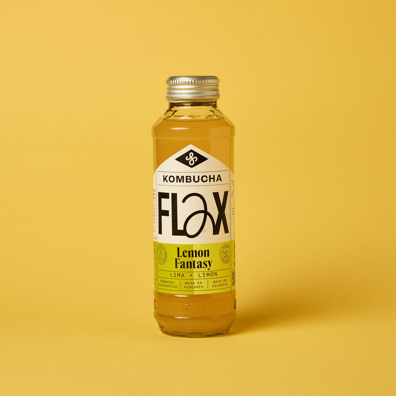 Kombutxa Lemon Fantasy Flax&Kale 330ml 