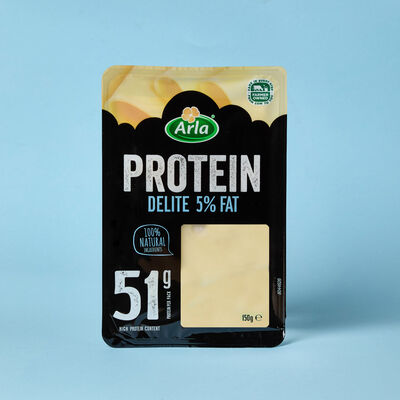 Queso protein en lonchas Arla 150 g 