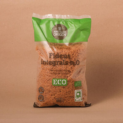 Fideos 0 integrales ecológicos Ametller Origen 500g 