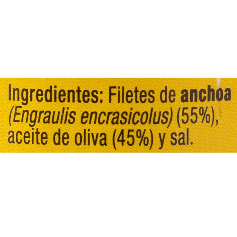 Filetes de anchoa en aceite de oliva Anxoves de l'Escala 55g