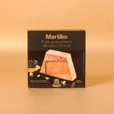 Foie gras ànec mi-cuit Martiko 50g 