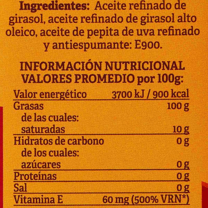 Aceite especial para freir Borges 1L 