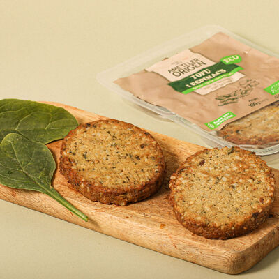 Hamburguesa ecológica de tofu y espinacas Ametller Origen 80g - 2uds. 