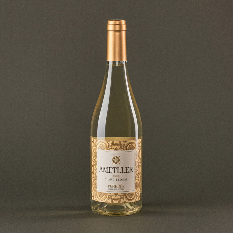 Vino blanco floral Ecológico Ametller 75cl D.O. Penedès 