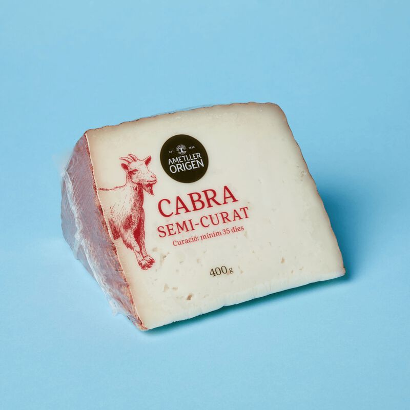 Formatge de cabra semi-curat Ametller Origen 400g