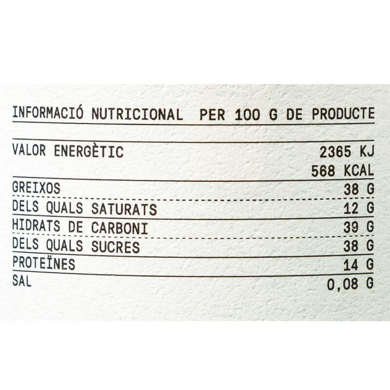 Esféricos de chocolate negro y almendra LLuc Crusellas 200g 