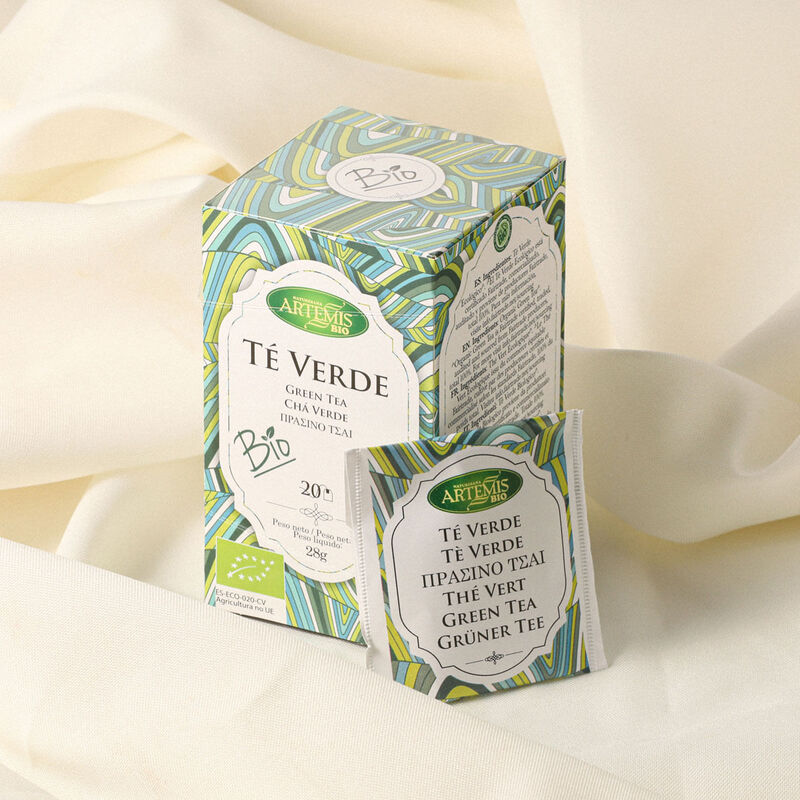 Infusió de te verd ecològic ARTEMIS BIO 28g 