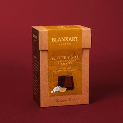 Bombón de chocolate con aceite y sal Blanxart 70g