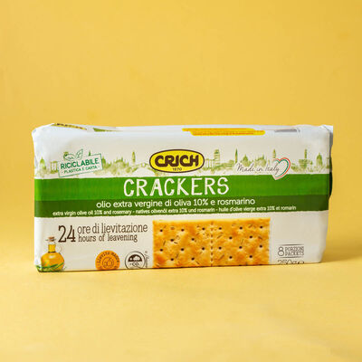 Crackers de romaní i oli oliva Crich 250g 