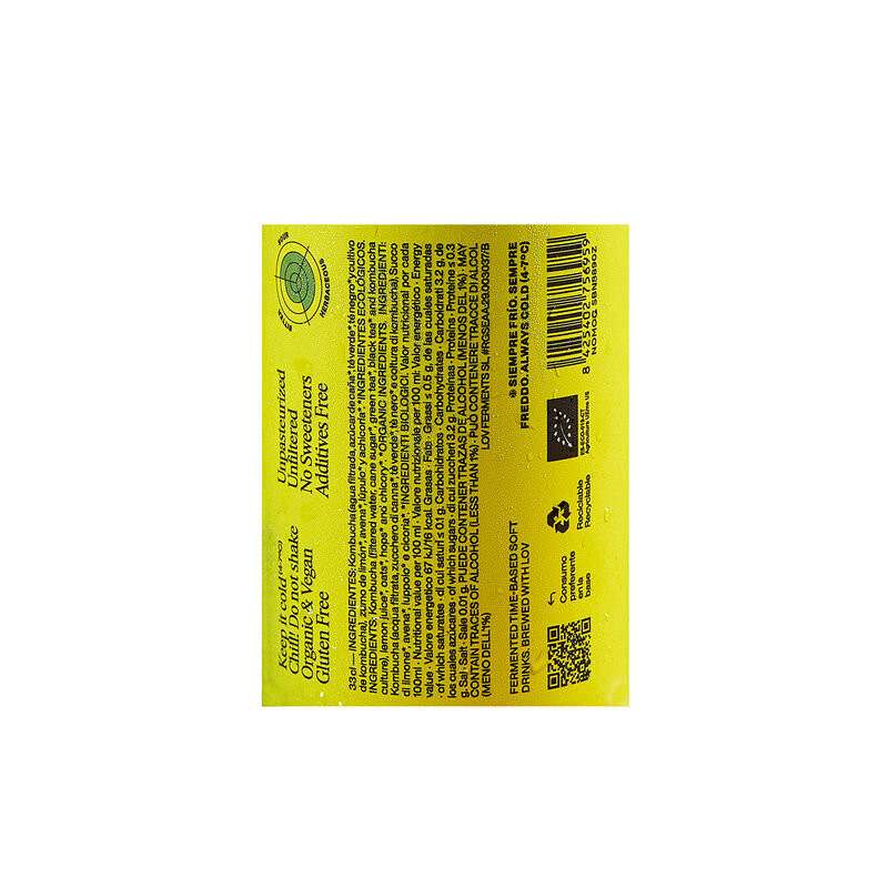 Kombutxa Clara ecològica Lov Ferments 330ml 