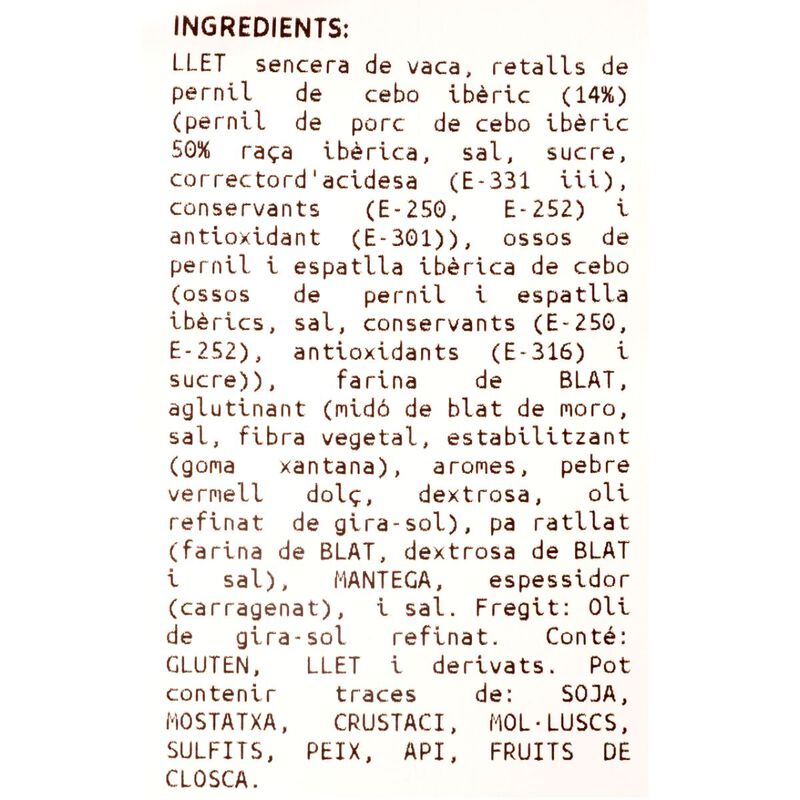 Croqueta frita de jamón ibérico Ametller Origen by Arnall - 6uds. 