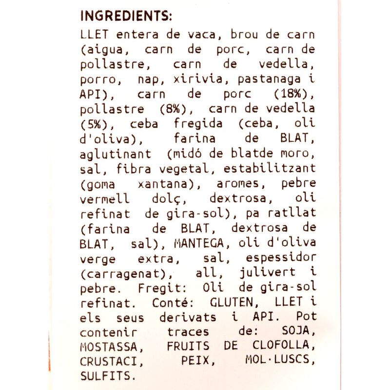Croqueta frita de cocido Ametller Origen by Arnall - 6uds. 