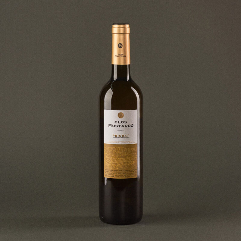 Vino blanco Clos Mustardo 75cl D.O Priorat 