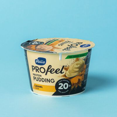 Púding de caramel Valio Profeel 180g 