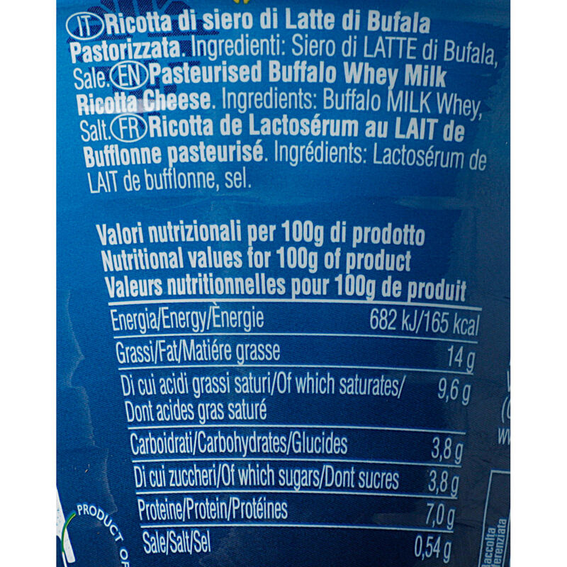 Ricotta de búfala La Marchesa 150g