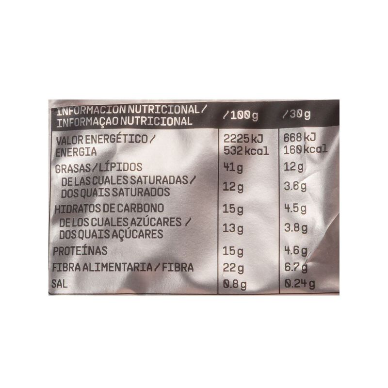 Snack de almendra de chocolate con leche y caramelo salado Plesh 30g