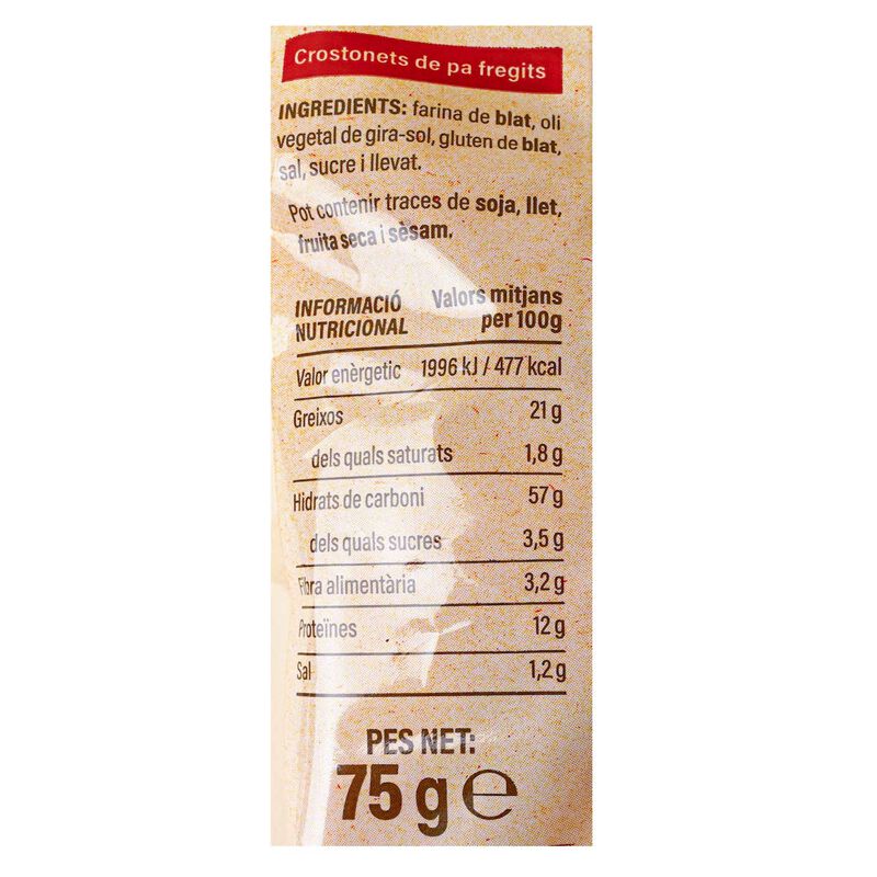 Picatostes naturales Ametller Origen 75g 