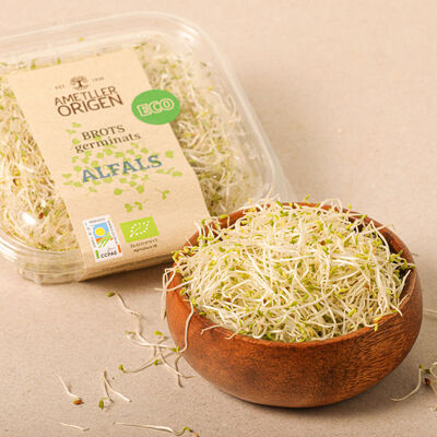 Brots germinats ecològics d'alfals natural Ametller Origen 50g 