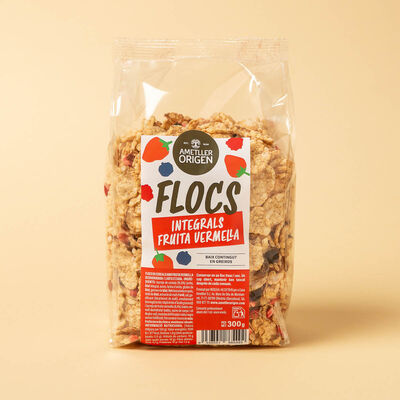 Copos integrales frutos rojos Ametller Origen 300g 