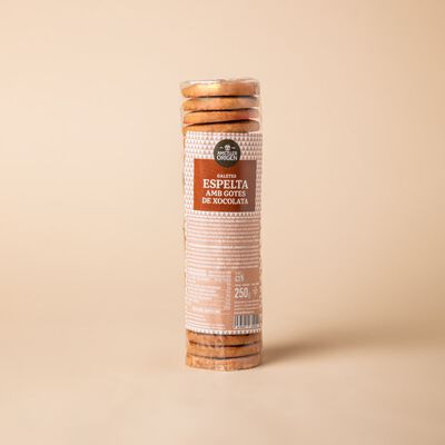 Galleta de espelta y chocolate Ametller Origen 250g 