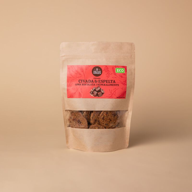 Cookies superaliments ecològiques Ametller Origen 130g