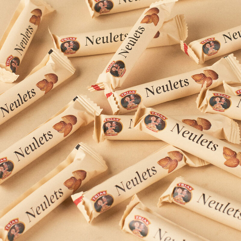 Oblea pequeña almendra Trias 200g