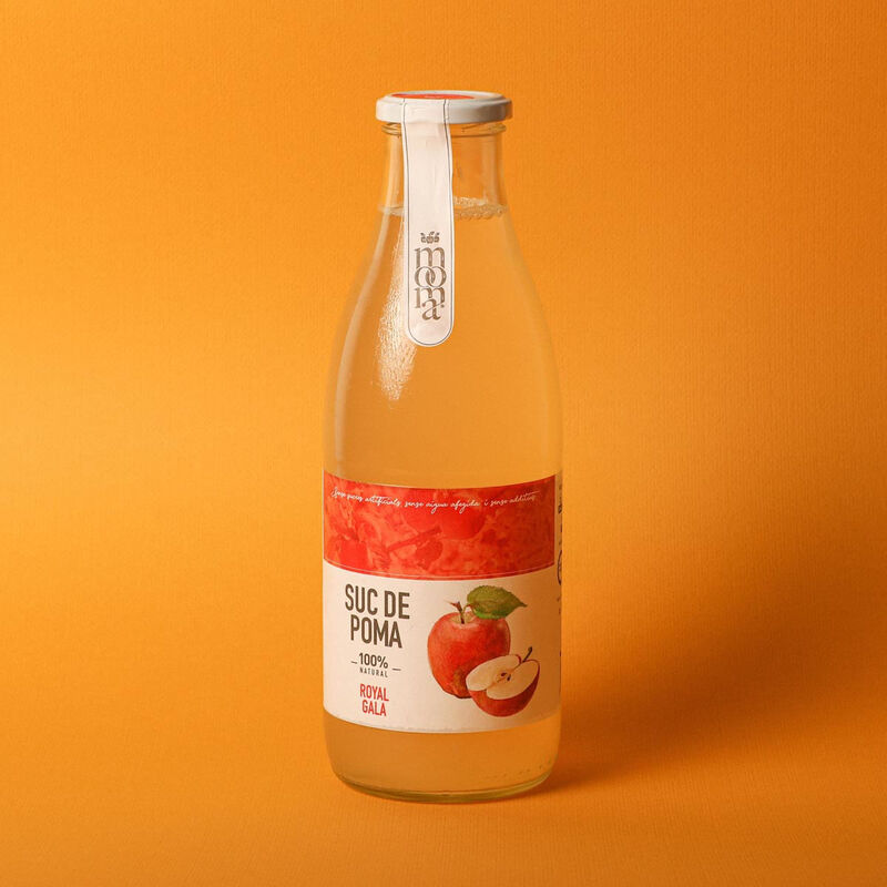 Zumo de manzana royal gala MOOMA 1l 