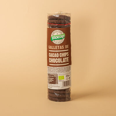 Galleta de cacao y chocolate BIOCOP 250g 
