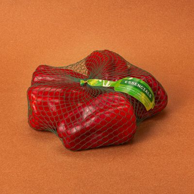 Pebrot Vermell Essencials - malla 1,2kg aprox. 