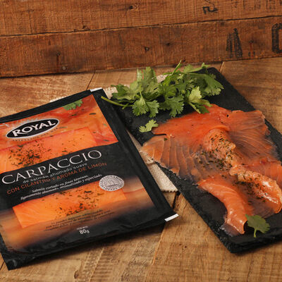 Carpaccio de Salmó fumat Royal 80g 