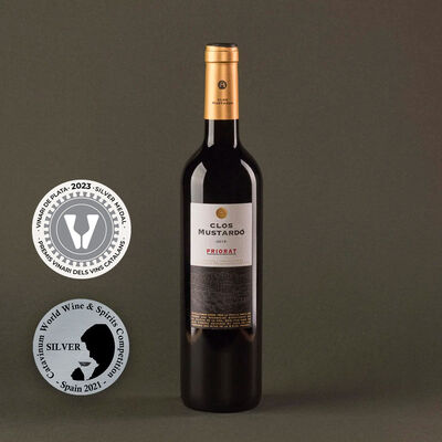 Vino tinto Clos Mustardo 75cl D.O Priorat 