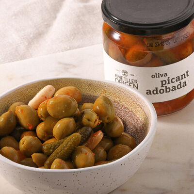 Aceituna picante adobada Ametller Origen 200g 