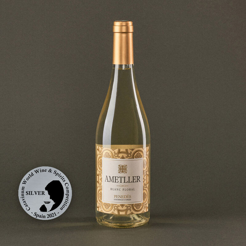 Vino blanco floral Ecológico Ametller 75cl D.O. Penedès 