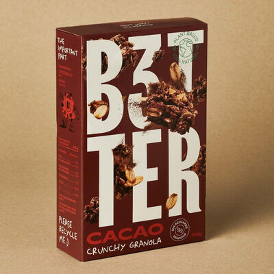 Granola cacao crunchy B3TTER 300 g 