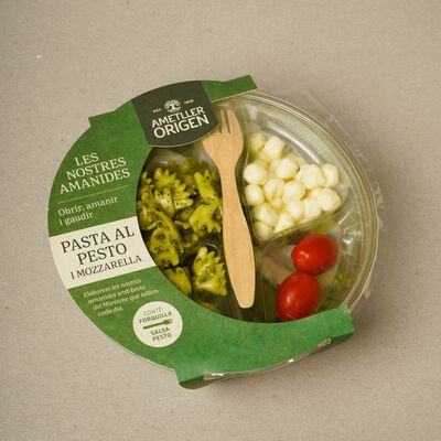 Ensalada mozzarella y pasta Ametller Origen 220g 