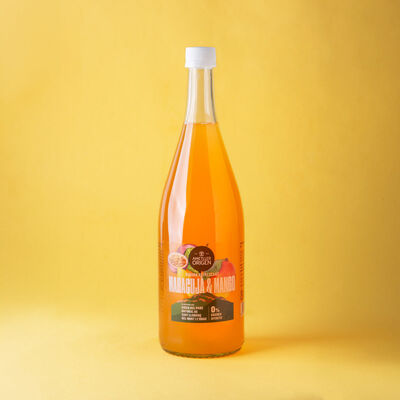 Refresco maracuyá y mango cero Ametller Origen 1L 