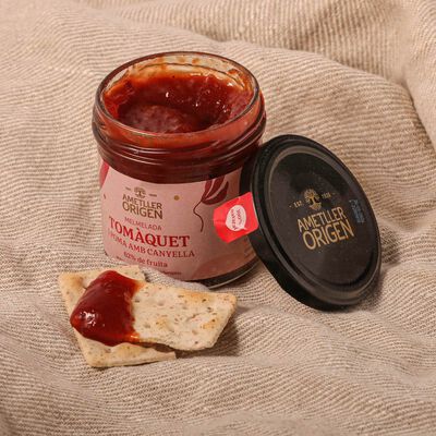 Mermelada tomate y manzana Ametller Origen 160g 