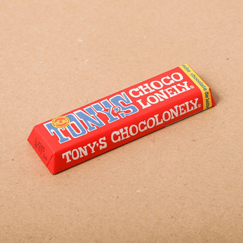 Chocolatina de chocolate con leche Tony's Chocoloney 50 g 