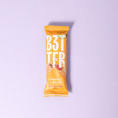 Barrita de cacahuete B3TTER 35g 