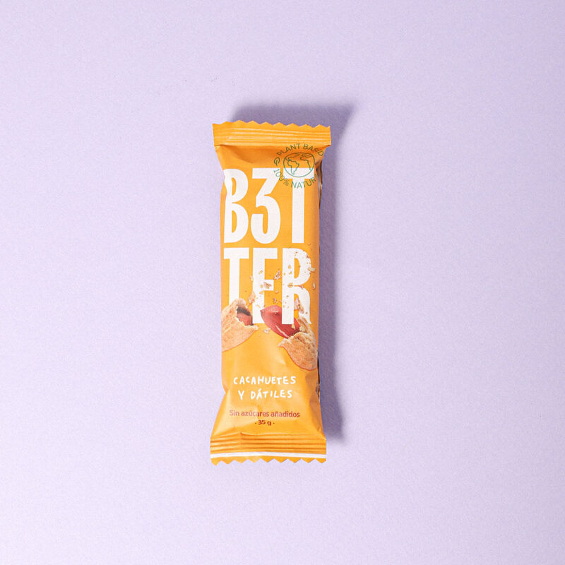 Barreta de cacauet B3TTER 35g 