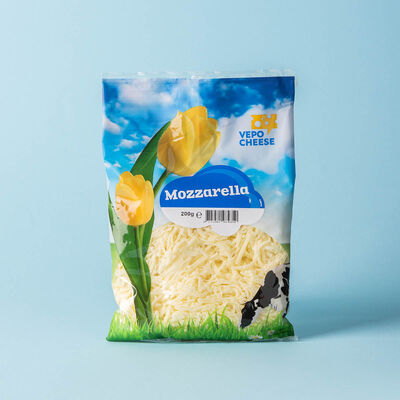 Formatge mozzarella ratllat Vepo Cheese 200g 