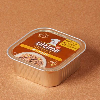Comida húmeda para perros mini con pollo Ultima 150 g 