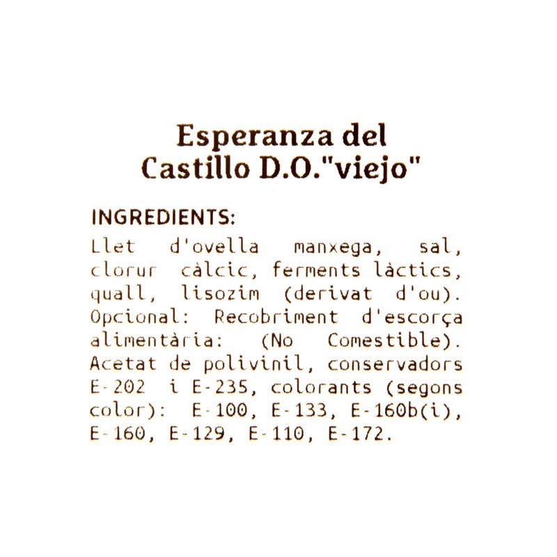 Queso Esperanza del Castillo D.O."viejo" Ametller Origen by Arnall