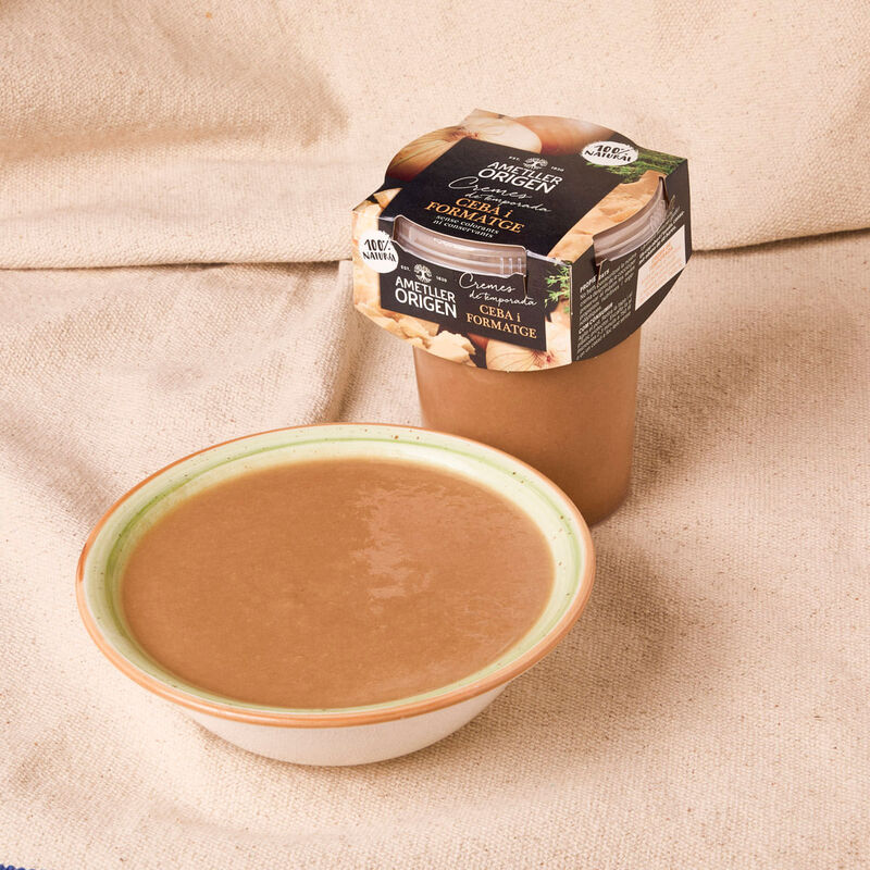 Crema de ceba i formatge Ametller Origen 485ml 