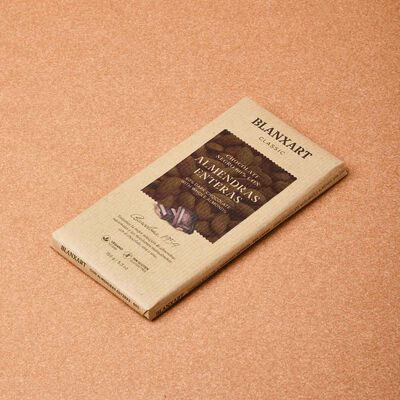 Chocolate 60% almendra marcona entera Blanxart 150g 
